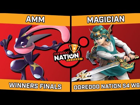 AMM (Greninja) vs Magician (Hero/Terry) - Ooredoo Nation League: S4 W6 - Winners Finals