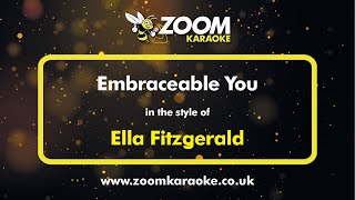 Ella Fitzgerald - Embraceable You - Karaoke Version from Zoom Karaoke