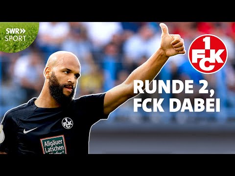 FCK mit Boyd-Doppelpack in zweite Pokalrunde - Dein FCK #77 | SWR Sport