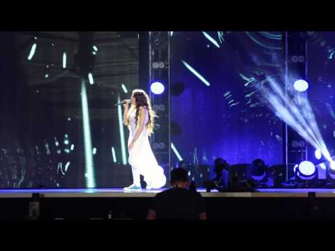 ESCKAZ live in Malta: Sophia Patsalides (Cyprus) - I pio omorfi mera (2nd rehearsal)