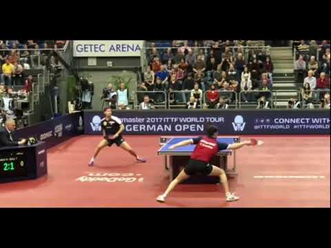 Timo Boll vs Dimitrij Ovtcharov | German Open 2017(Ms-Final)