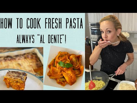 How to tell when pasta is al dente - Fresh Pasta