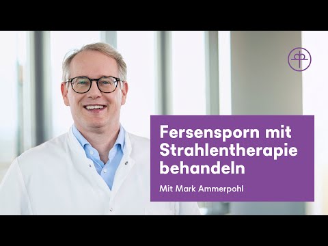 Fersensporn mit Strahlentherapie behandeln – Mit Mark Ammerpohl