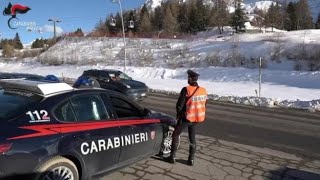 Controlli dei carabinieri a Ponte di Legno, identificate 96 perso