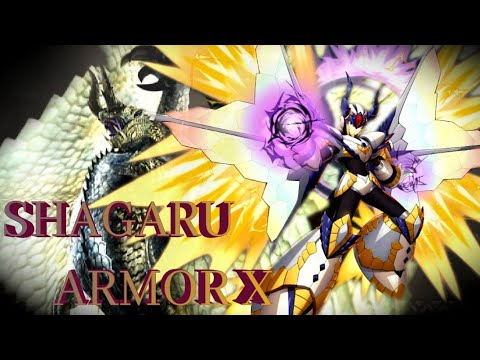 【ROCKMAN X DIVE】_ SHAGARU ARMOR X 5* CHARACTER SHOWCASE#ロックマンxdive#Rockmanxdive#Megamanxdive