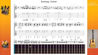Ecstasy - Megadeth - Guitar