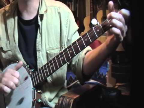 HIGH ON A MOUNTAIN Cover Ola Belle Reed CLAWHAMMER banjo open g