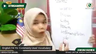 English Y4-Y6: Commonly Used Vocabulary