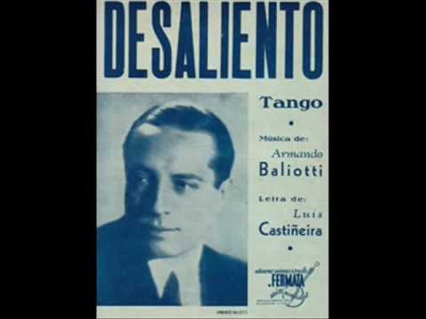 ROBERTO MAIDA - FRANCISCO CANARO - DESALIENTO - TANGOwmv