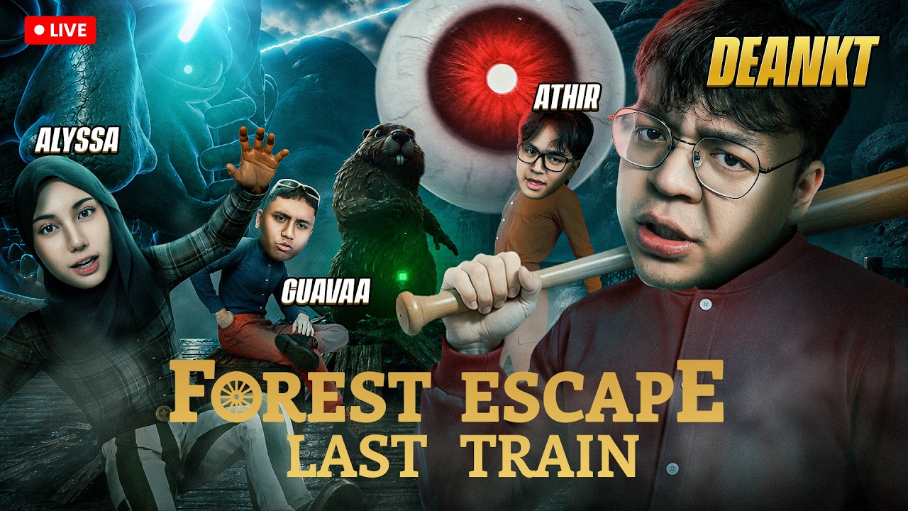 KITA HARUS KELUAR DARI HUTAN ANEH INI !! FOREST ESCAPE LAST TRAIN