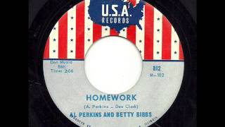 Al Perkins And Betty Bibbs - Homework (USA)