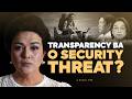 Transparency Ba O Security Threat?