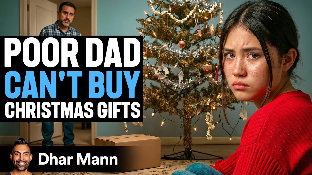 POOR DAD Can't Buy CHRISTMAS GIFTS, What Happens Next Is Shocking | Dhar Mann Studios
