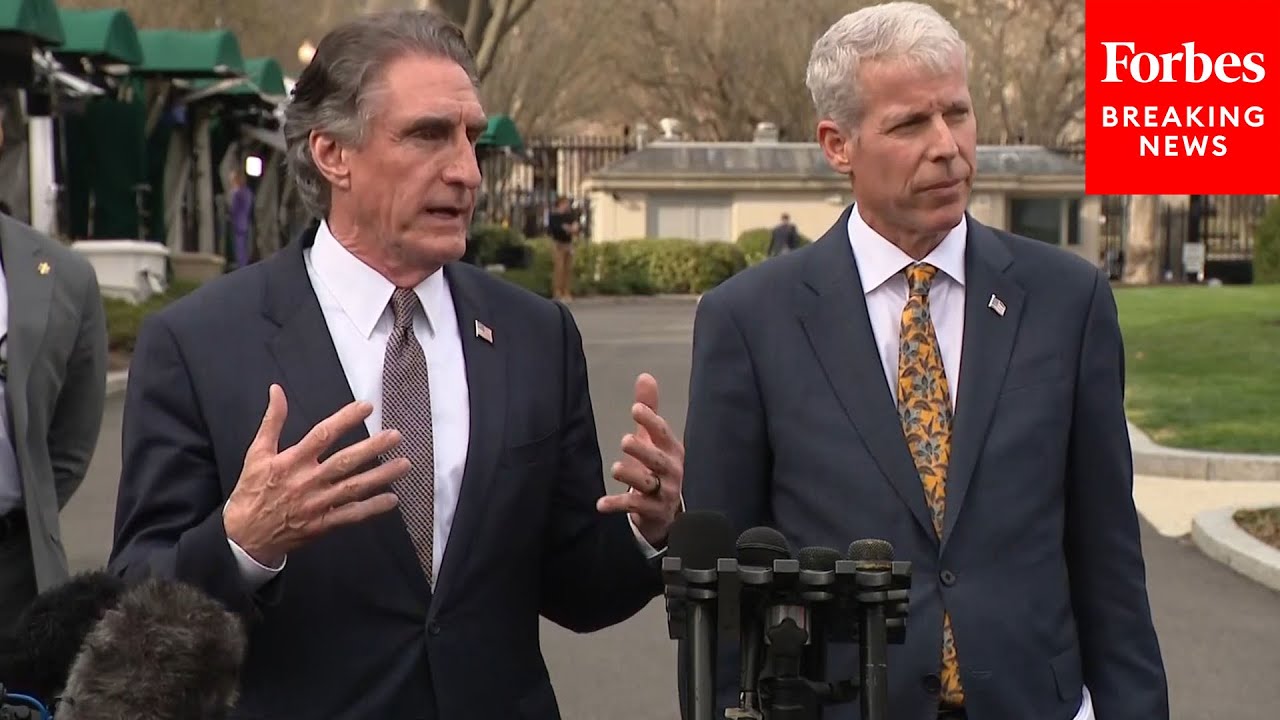 BREAKING NEWS: Burgum, Wright Speak To Reporters After Meeting With Trump And Oil And Gas Executives