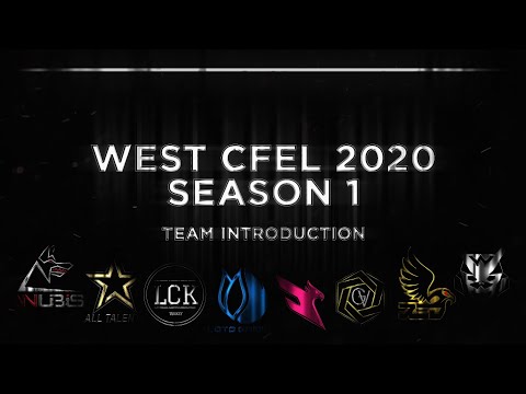 WEST CFEL 2020 Season 1 - Team Introduction