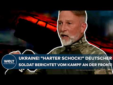 PUTINS KRIEG: "Harter Schock!" – Deutscher Soldat berichtet vom Kampf für die Ukraine an der Front