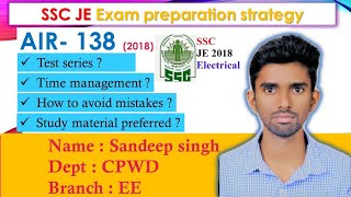SSC JE Electrical Preparation Strategy | ssc je electrical study material preferred