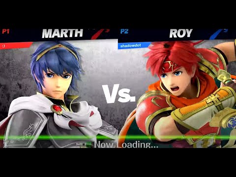 Clocktower Smash 103 - WQ - G3R (Marth) vs. Shadowdot (Roy) - HDR