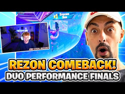🥵🤯REZON CARRIED FNCS CHAMP FLICKZY! | DUO PERFORMANCE CUP FINALS
