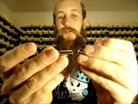 Ear stretching with double flare plugs, always use single flares on a newly stretched ear