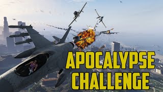 GTA 5 Apocalypse Mod! Kamikaze Planes, Apocalypse Mod! Mt Chilliad Jump.