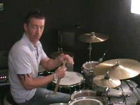 DRUM LESSONS   Paradiddle-diddle around the kit