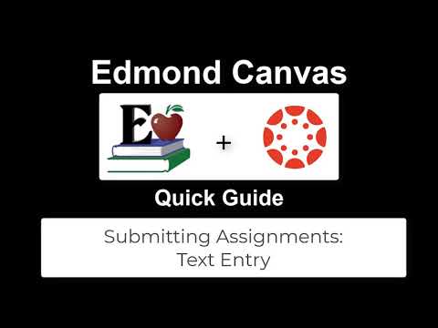 Submitting Assignments: Text Entry Chromebook & Webclip