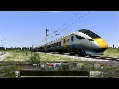 Train Simulator 2013 - 150 MPH Super Express Train Full Test Senario Game Play