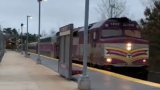 Mbta commuter rail @ Kingston Ma 4-23-19