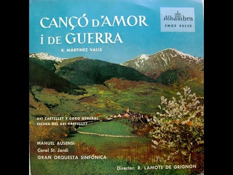 Diversos Artistes - Cançó D'Amor I De Guerra (II) - EP 1959