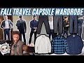 My TRAVEL Capsule Wardrobe For Cool Weather Cool Colors