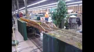 preview picture of video 'Large Scale & Lego Layouts at the 2015 Great Train Expo in Portland, Oregon'