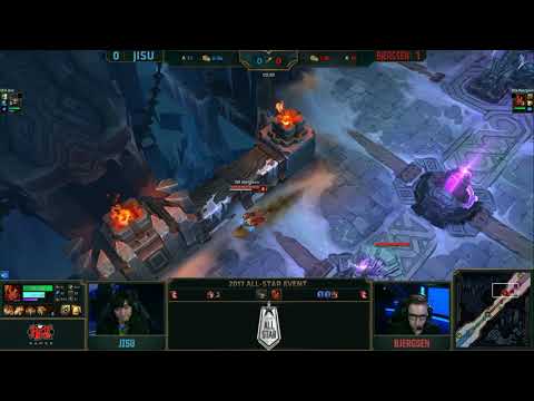 [LOL All-Star L.A. 2017 1v1 Tournament Semifinals Match 1] Bjergsen vs Jisu - Game 2