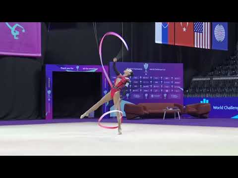KITA Mirano JPN  RIBBON FIG Rhythmic Gymnastics World Challenge Cup CLUJ NAPOCA