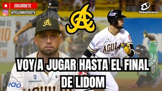 J.C. ESCARRA: I'M GOING TO PLAY UNTIL THE END OF LIDOM