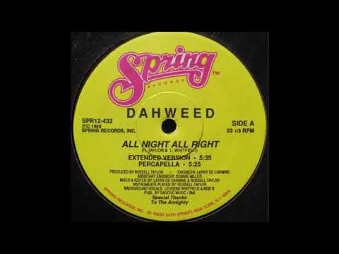 Dahweed - All Night All Right