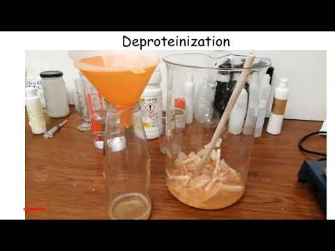 Preparing chitosan from various sources