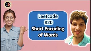 YouTube video 'Short Encoding of Words | leetcode 820 | Sets | Live coding session 💯💯'