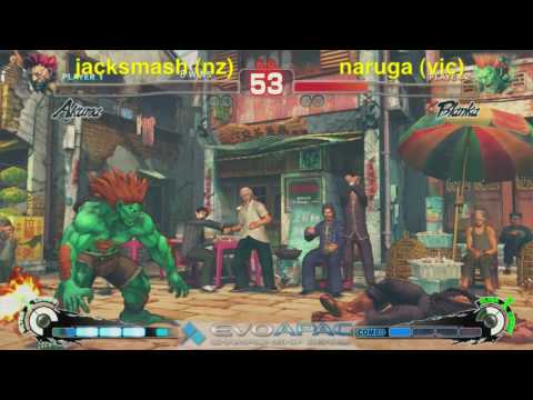 EVO APAC - jacksmash vs naruga - 2010.05 - Sunday Finals