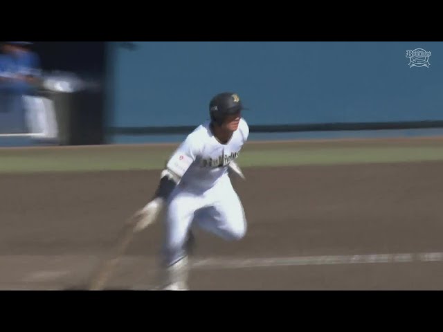 【ファーム】技ありヒット!! バファローズ・茶野篤政 一二塁間を破るタイムリー!!  2024年7月26日 オリックス・バファローズ 対 中日ドラゴンズ