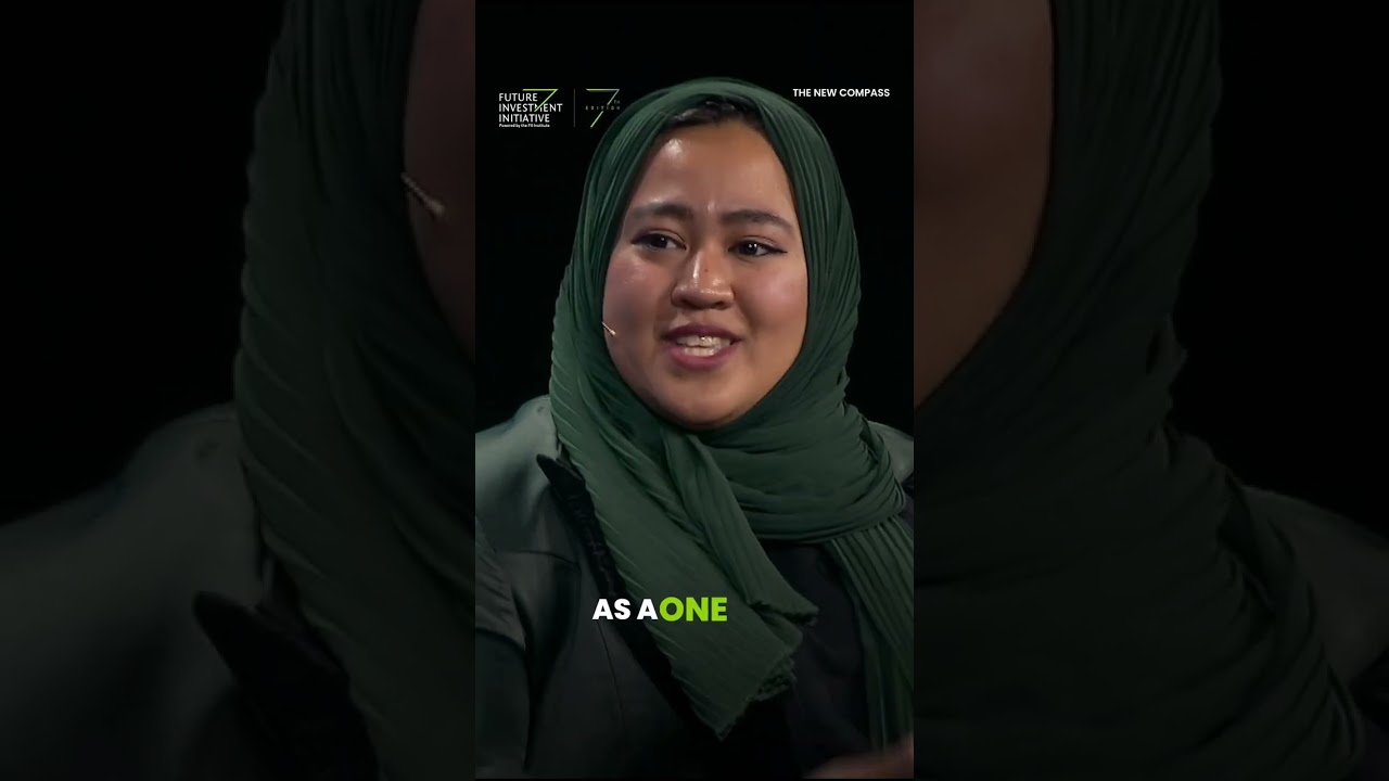#FII7 Amani Alkhiami is on a mission to promote inclusive #AI