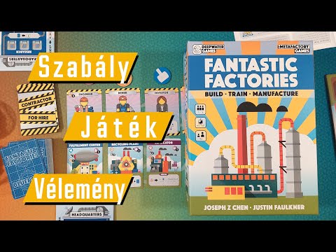 Iparkodó Iparosok | (Fantastic Factories) | Végigjátszás | Szabályok - PumiGame