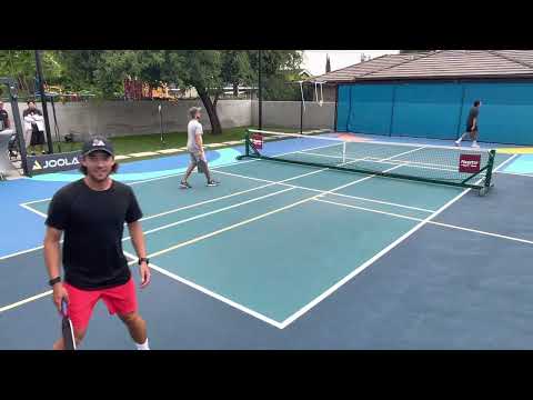 Callan Dawson & Casey Kaylinak VS Erik Pailet & Angus Lee Pro Rec Pickleball Piccadilly 5/10/23