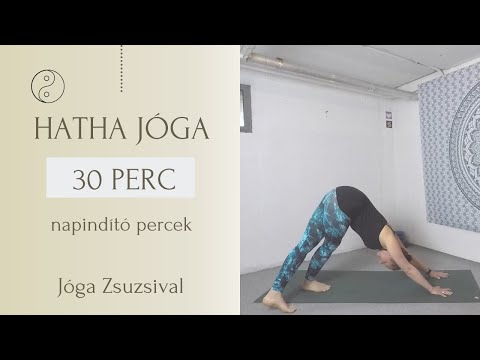 30 perc HATHA JÓGA - napindító percek - Jóga Zsuzsival