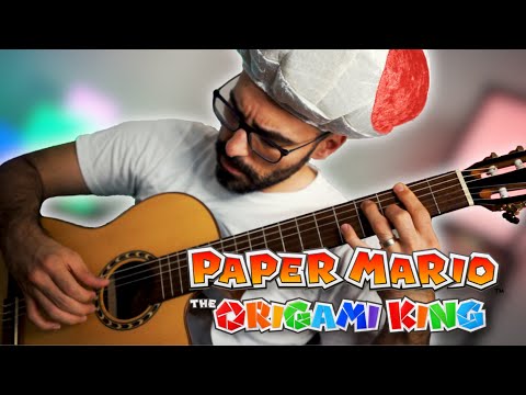 Paper Mario: The Origami King Fingerstyle Guitar Cover - Shroom City / Sniff City
