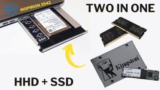 Dell Inspiron 15 3000 3542 | Upgrading SSD & RAM in Hindi