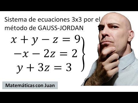 ▷ Сómo resolver un sistema de ecuaciones por el MÉTODO DE GAUSS JORDAN paso a paso