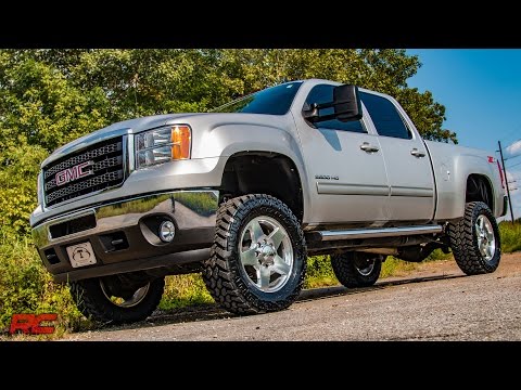 2011-2018 GM HD 3.5-inch Bolt-On Suspension Lift Kit by Rough Country