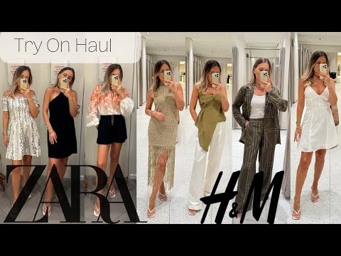 Massive Lates ZARA and H&M ** | Try On HAUL | ** full outfit ideas