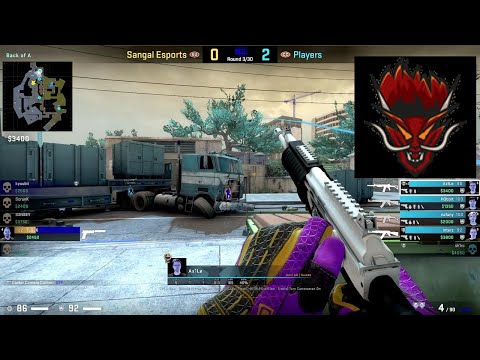 Players vs Sangal Highlights /  at PGL Major Antwerp 2022 Europe RMR B